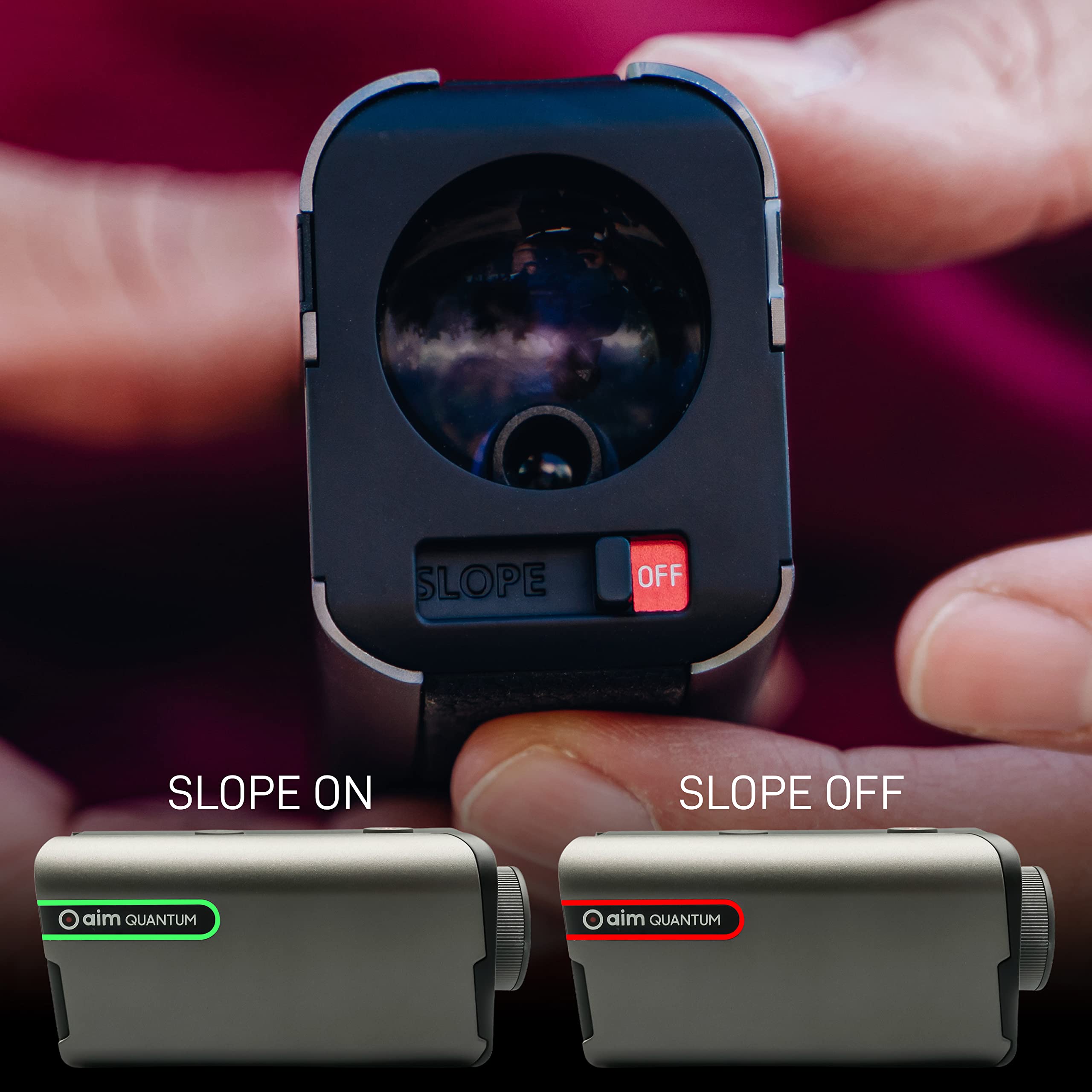 golfbuddy-aim-quantum-pocket-laser-entfernungsmesser-880-yards-wiederaufladbar-z image 6