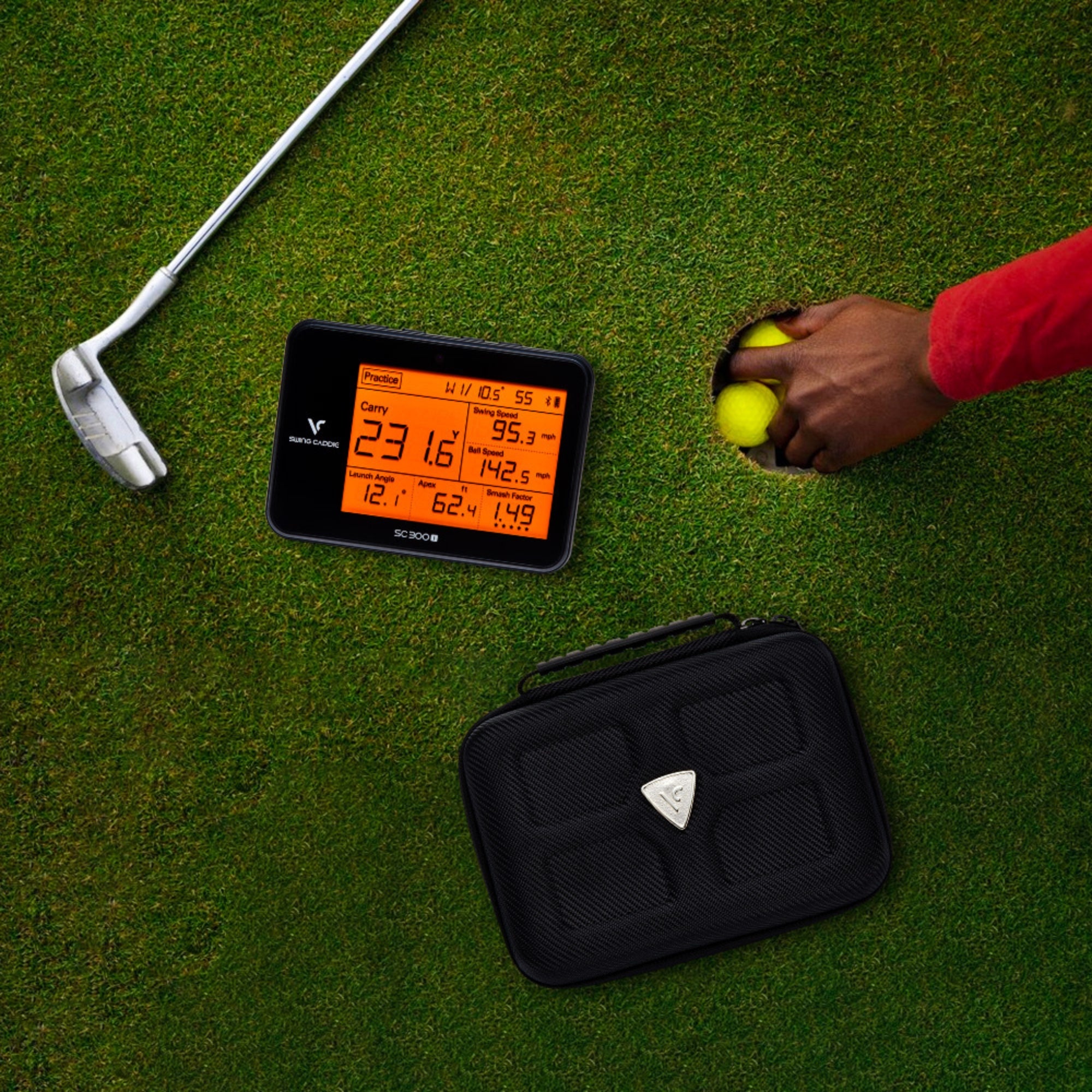 voice-caddie-sc300-sc300i-launch-monitor-schutztasche image 2