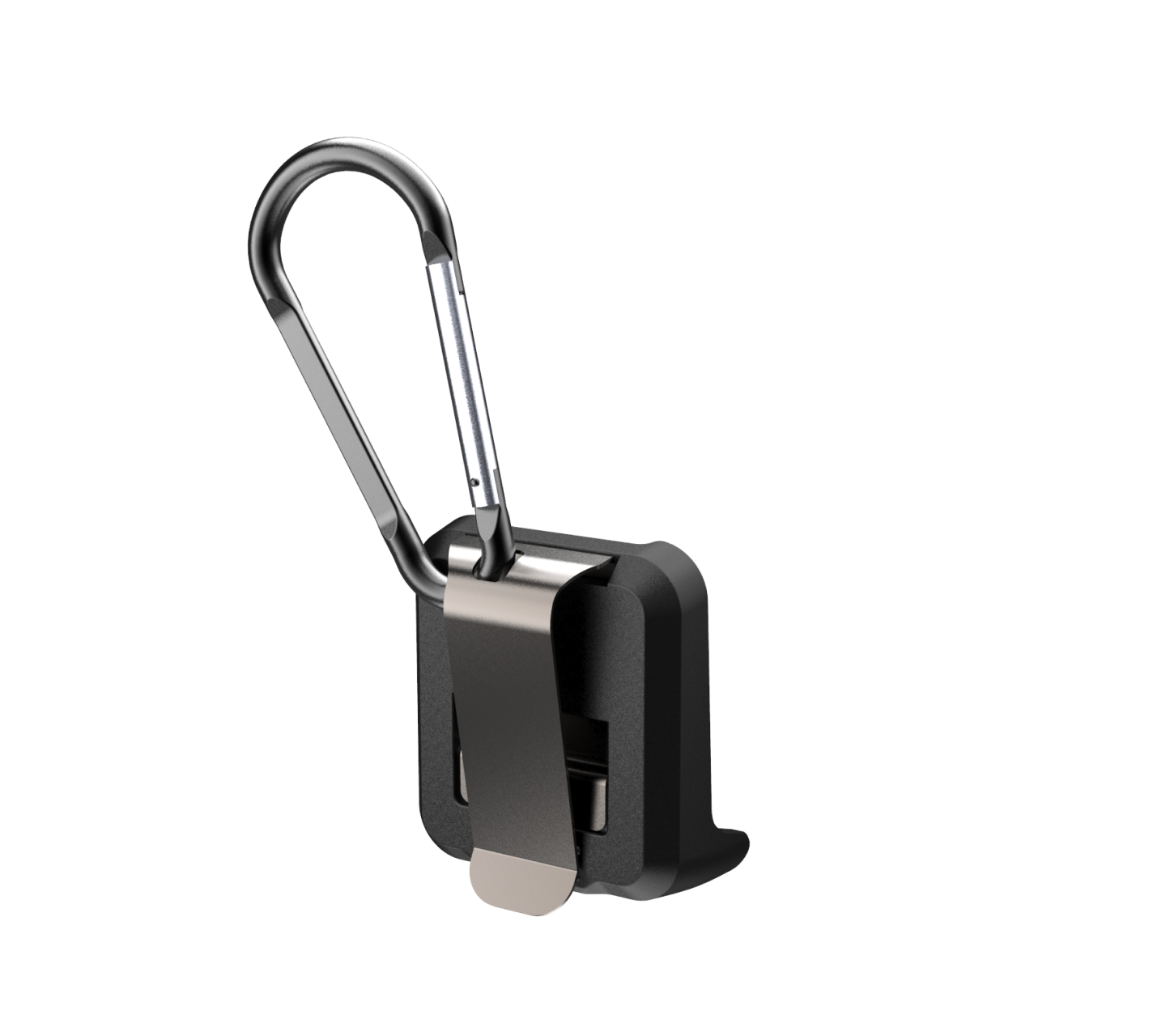 shot-scope-h4-belt-clip-metall-g-rtelclip-mit-karabiner image 4