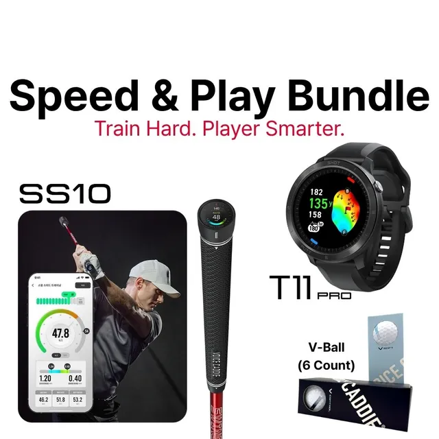 voice-caddie-speed-play-bundle-ss10-t11-pro-v-balls image 1