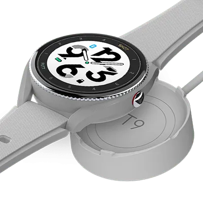 voice-caddie-t9-golf-gps-uhr-lade-dock-ladestation-schwarz image 1